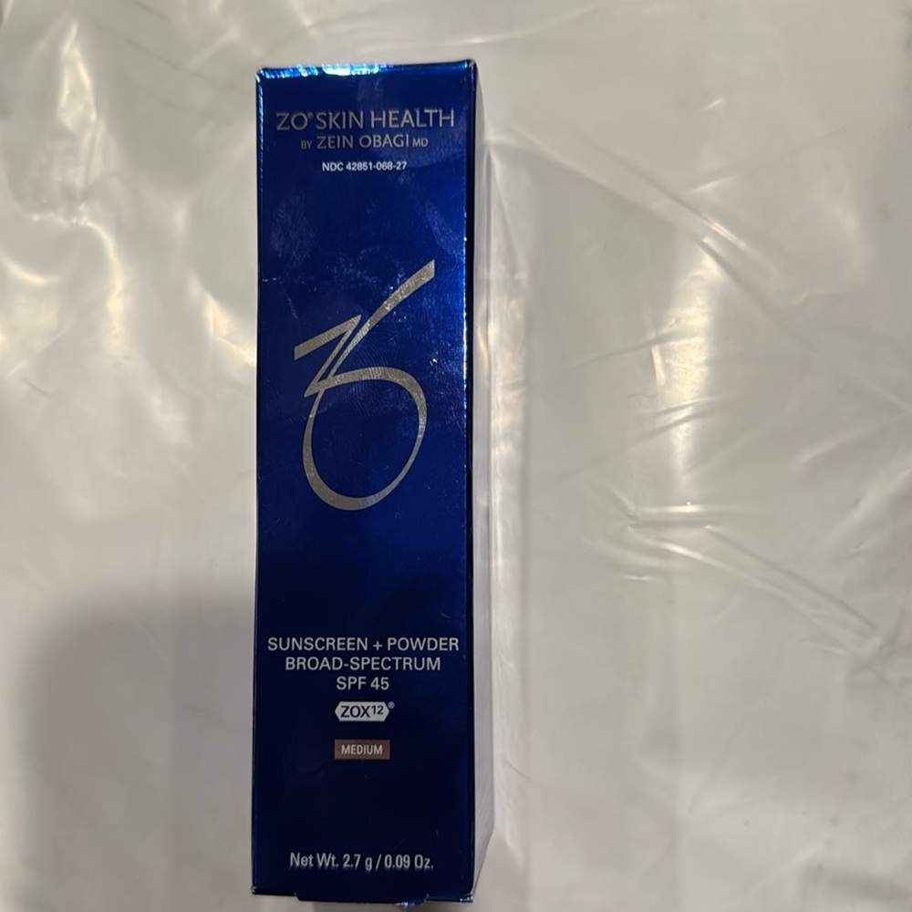 Zo Skin Health Sunscreen + Powder SPF 45 Medium Exp 7/25